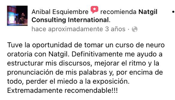 hablar en público